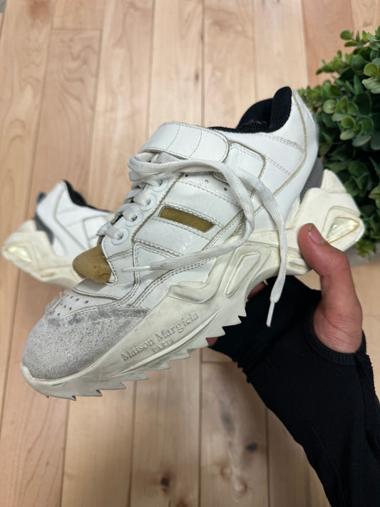 Maison Margiela ‘RetroFit’ Distressed Low Top Sneakers