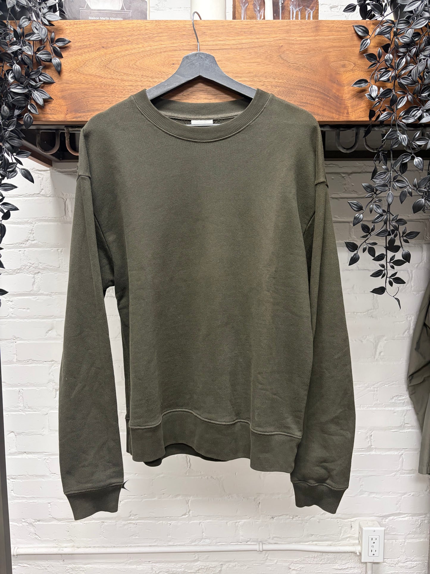 Dries Van Noten ‘Vintage Washed’ Faded Cotton Crewneck Sweatshirt