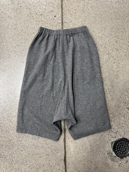 Comme Des Garçons 3/4 Length Drop Crotch Sweat Shorts