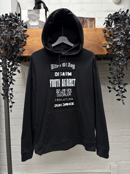 AW2021 Raf Simons ‘Isolation’ Patch Pullover Hoodie