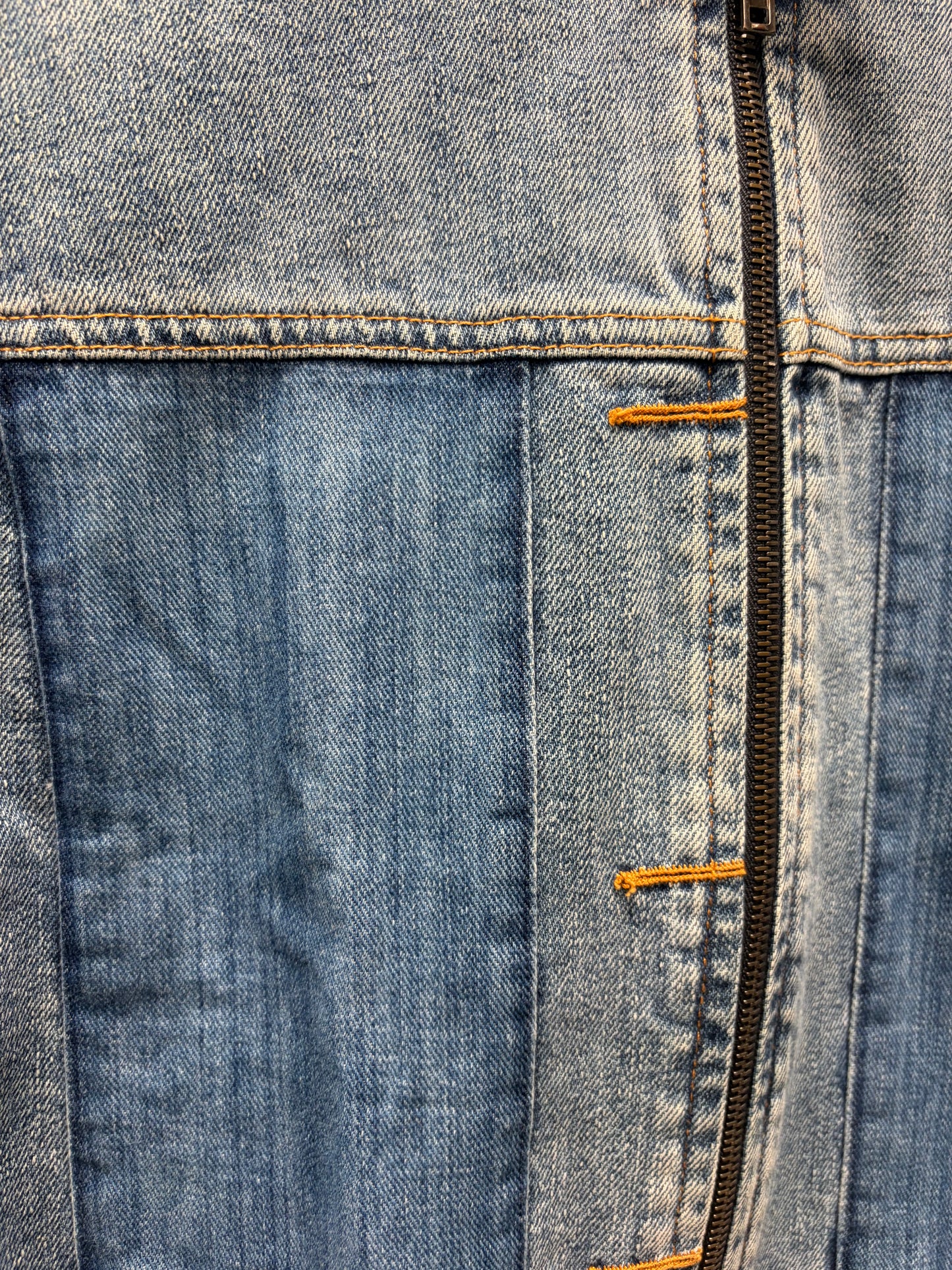 Maison Martin Margiela Reconstructed Hybrid Denim Cafe Jacket