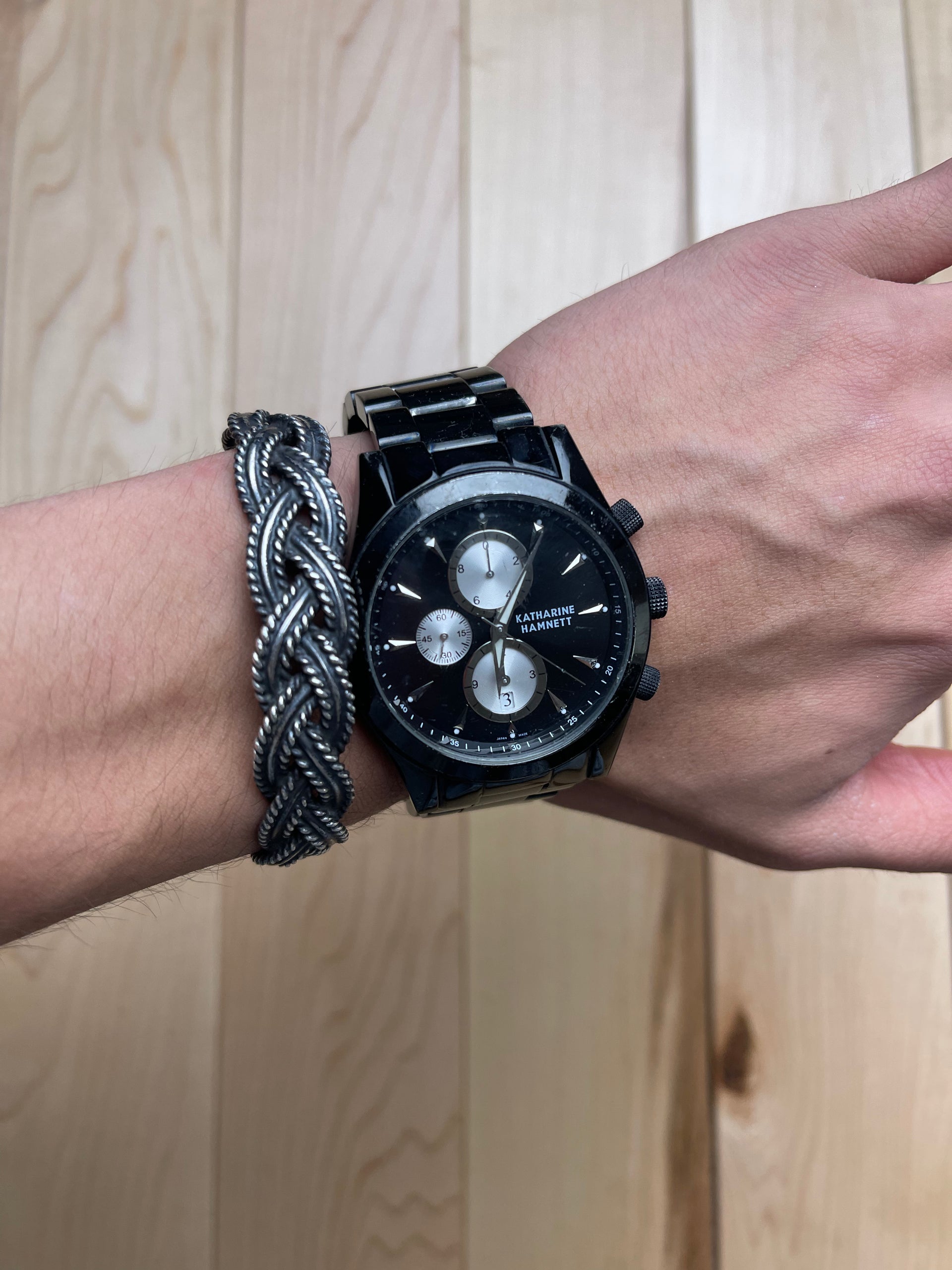 時計 KATHARINE HAMNETT Katharine Hamnett London Black/Black Watch – Alex Maxamenko