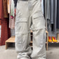2023 Balenciaga Convertible Distressed Rip-Stop Cargo Pants