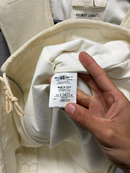 SS1999 Helmut Lang White ‘Badge ID’ Tactical Gilet Vest