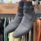 Saint Laurent ‘Jodhpur’ Charcoal Grey Suede Boots