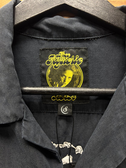 Hysteric Glamour ‘Showgirl’ Embroidered Camp Collar Shirt
