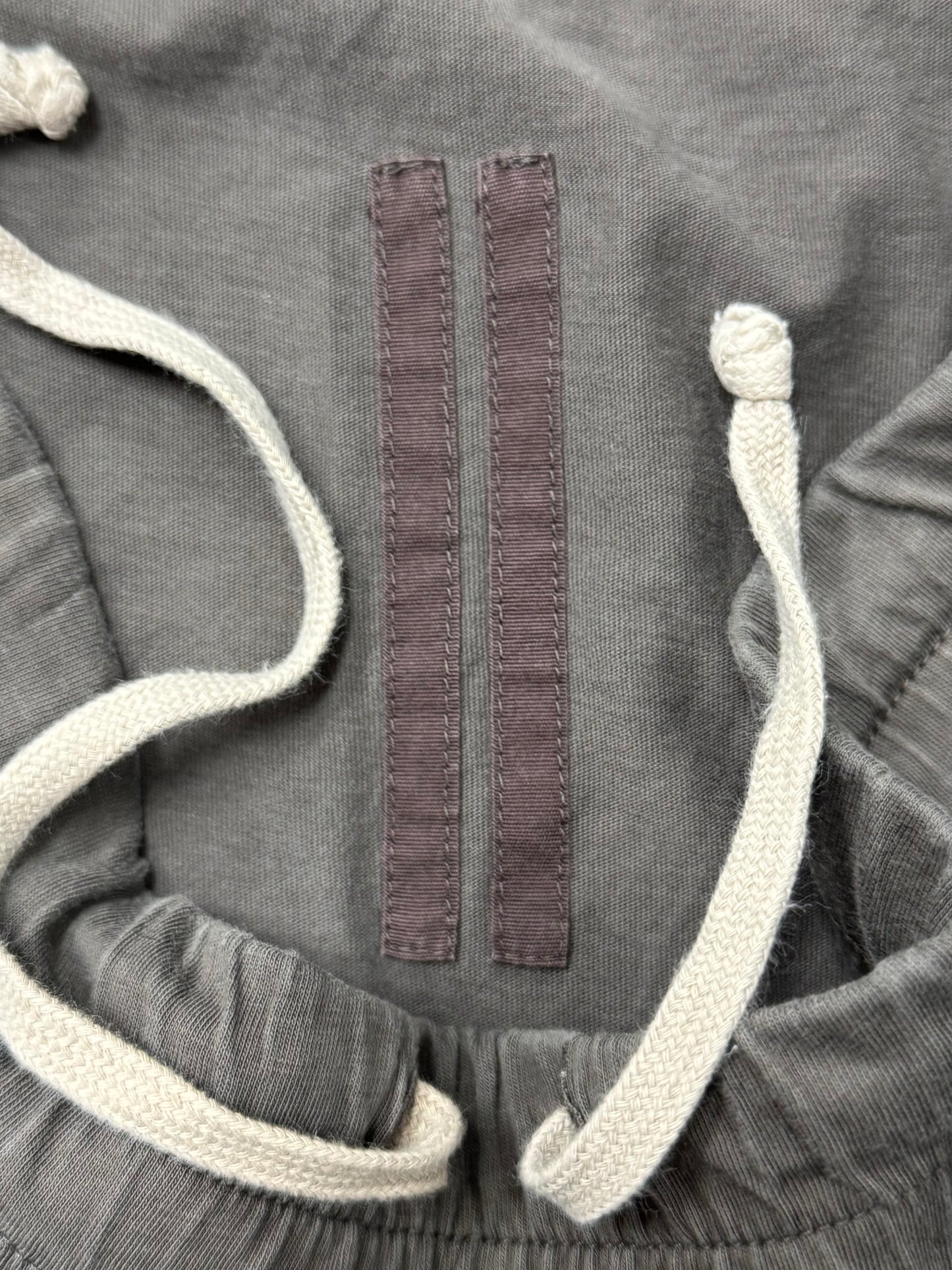2000s Rick Owens ‘Dark Dust’ O&M Era Drop Crotch Pod Shorts