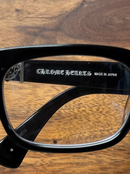 Chrome Hearts ‘Gittin Any?’ Fleur De Lis Prescription Glasses