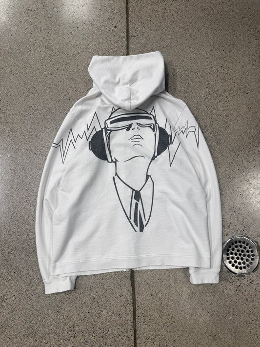 SS2006 Undercover ‘Klaus’ Soundwaves Zip Up Hoodie