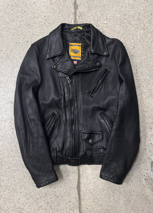 Yohji Yamamoto x Scott NYC Y’s Leather Biker Jacket