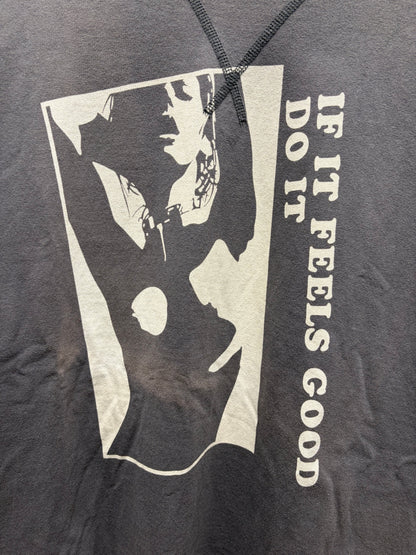 Hysteric Glamour ‘Feels Good’ Black Graphic T-Shirt