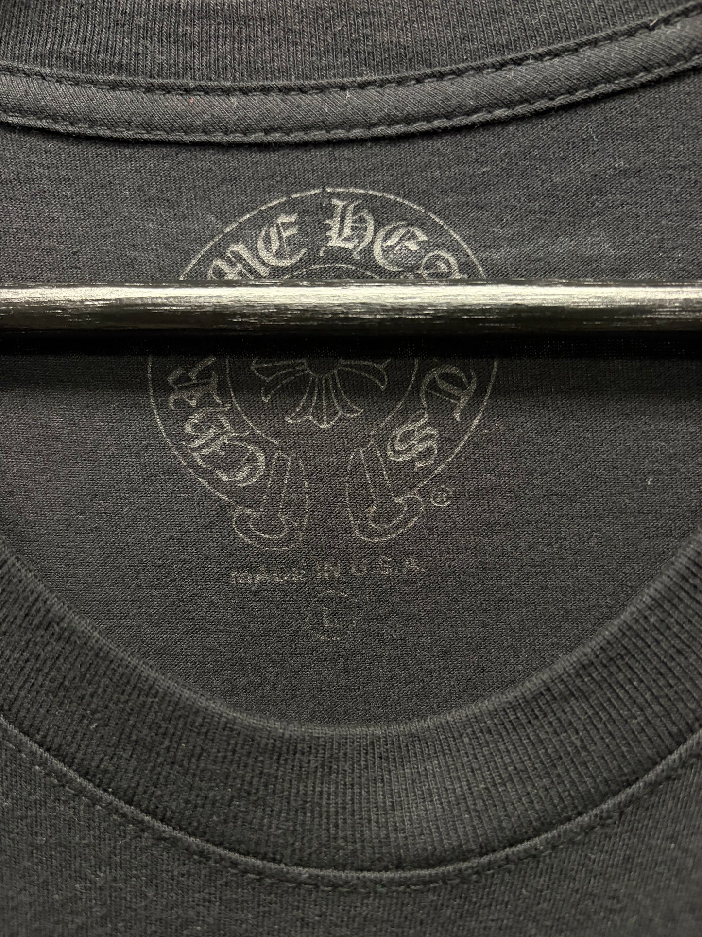 Chrome Hearts Foti ‘Harris Teeter’ Black Skull Graphic T-Shirt