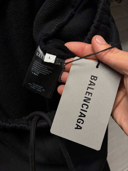 AW2020 Balenciaga ‘Gym Wear’ Black Cotton Sweatpants