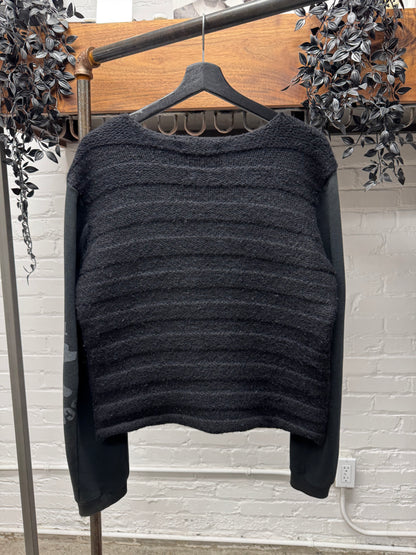 AW2003 Undercover ‘Paper Doll’ Hybrid Knit/Sweatshirt
