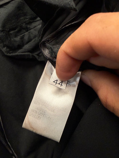 Balmain Flared Leg Black Slim Cut Pants