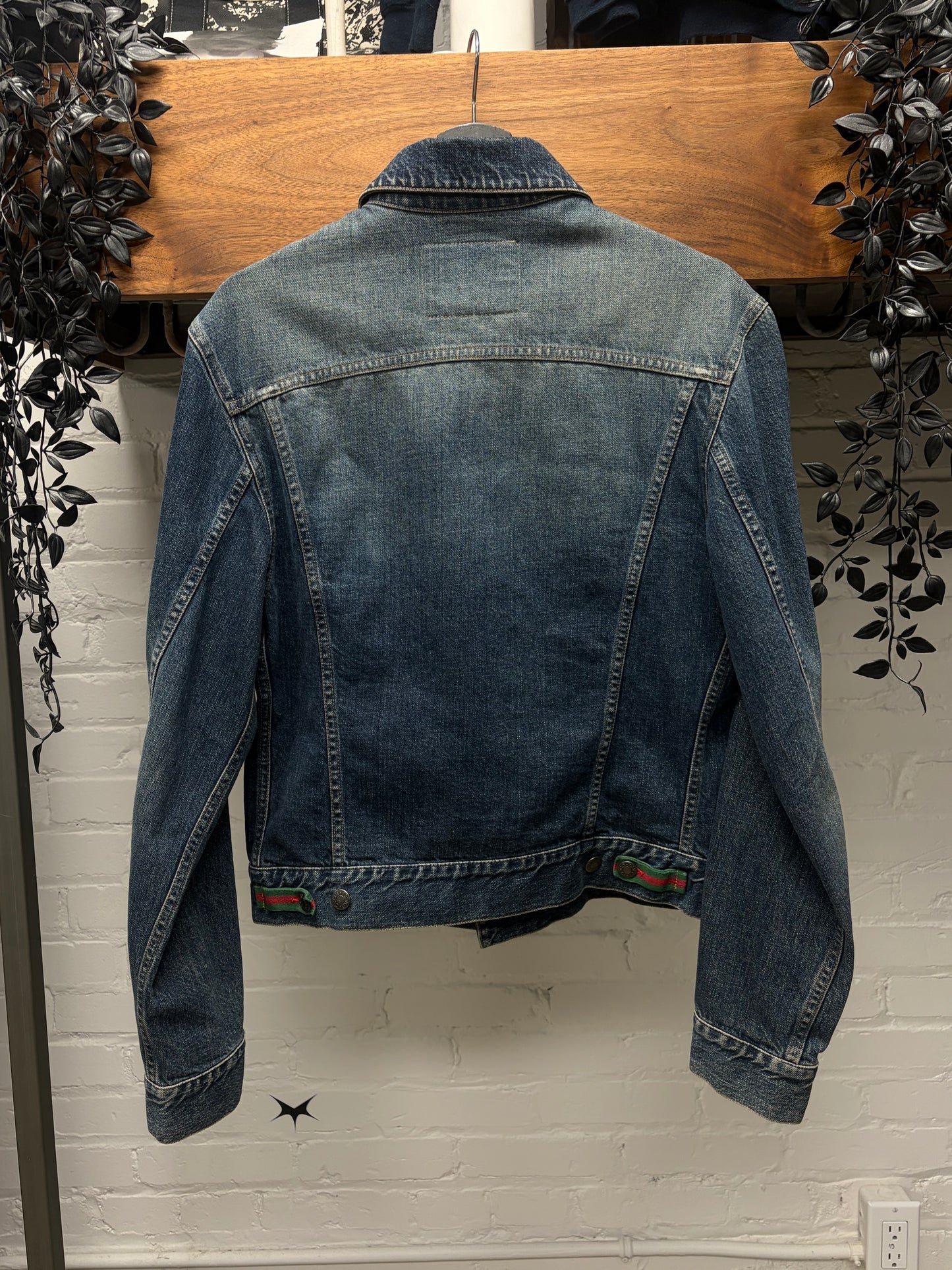 2000s Gucci Selvedge Denim Stripe Detailed ‘Type 1’ Inspired Jacket