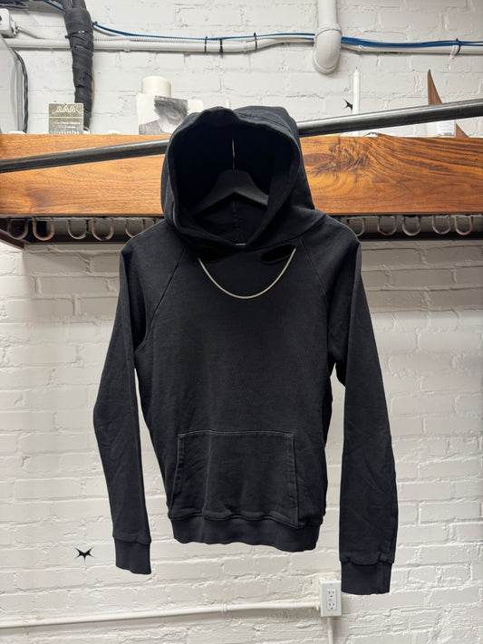AW2013 Saint Laurent by Hedi Slimane ‘Chain Distressed’ Pullover Hoodie