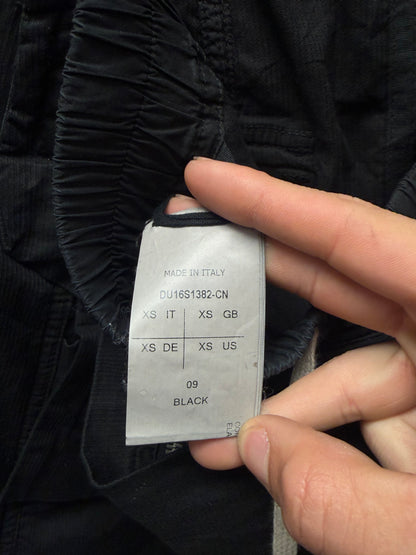 SS2016 Rick Owens Cyclops Mainline ‘Memphis’ Drop Crotch Pod Shorts