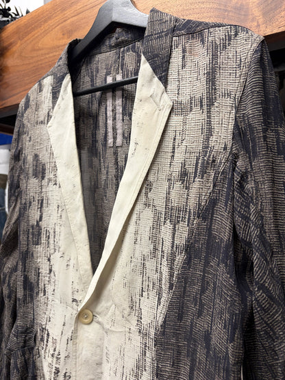 SS2017 Rick Owens ‘Walrus’ Leopard Print Sheer Blazer