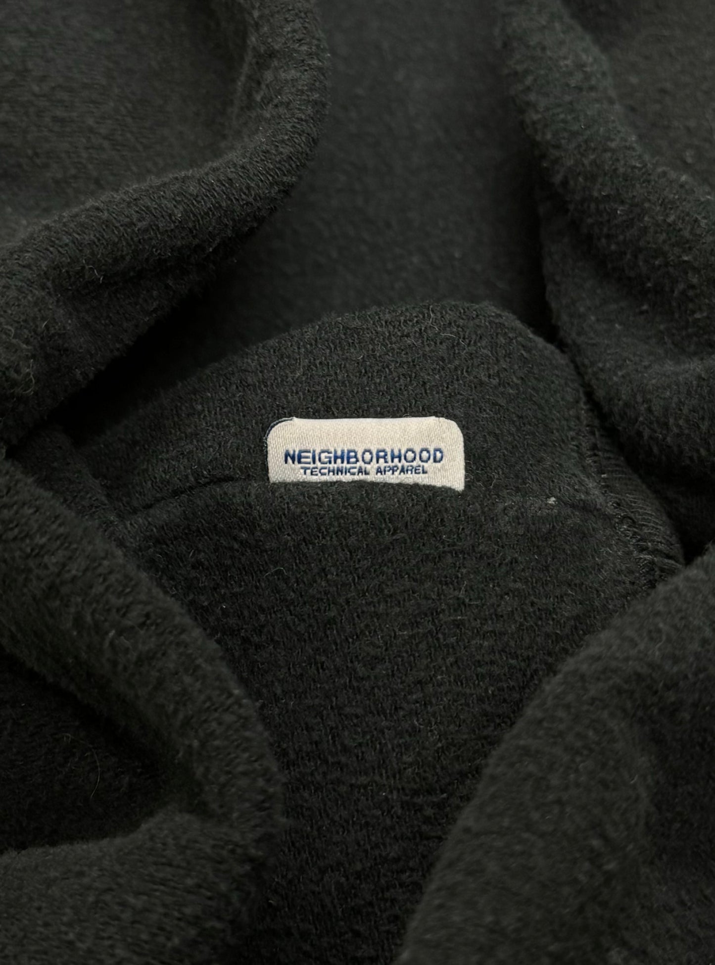 Neighborhood Waffle Knit Zip Up Hoodie