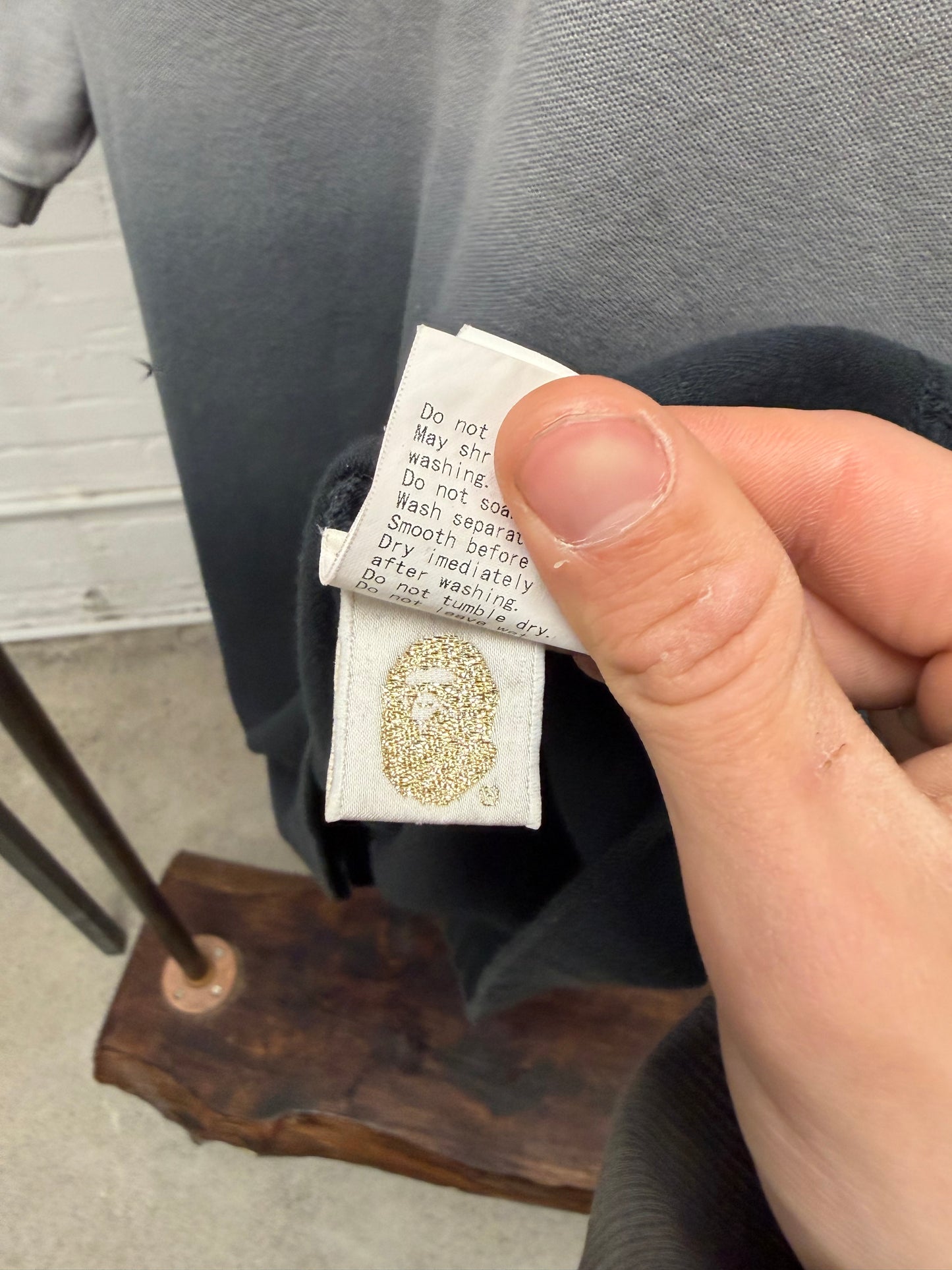 2007 Bape ‘Gradient Dip’ Embroidered Logo Polo