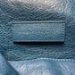 Balenciaga City ‘Cerulean Blue’ Leather Top Flap Waist Bag