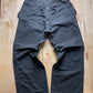 Kapital Wide Leg Washed Black ‘Sailor’ Hybrid Pants