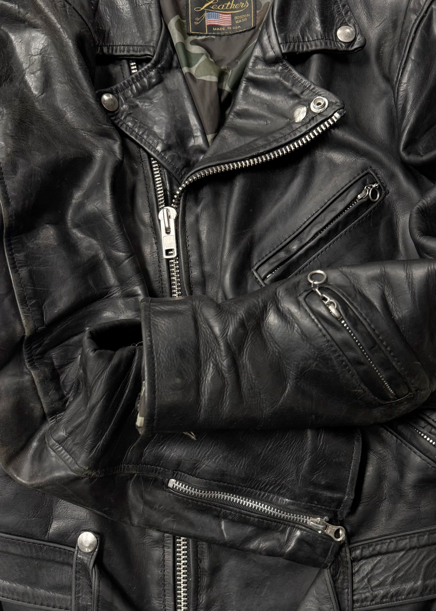 AW2007 Junya Watanabe x Vanson Leathers Biker Perfecto Jacket