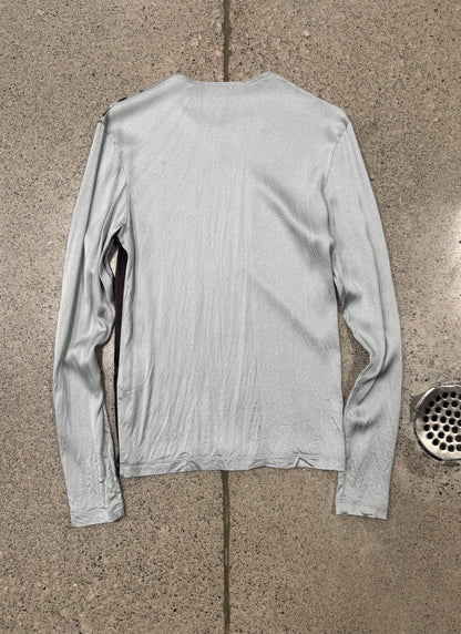 Y-Project ‘Body Collage’ Mesh Long Sleeve Shirt