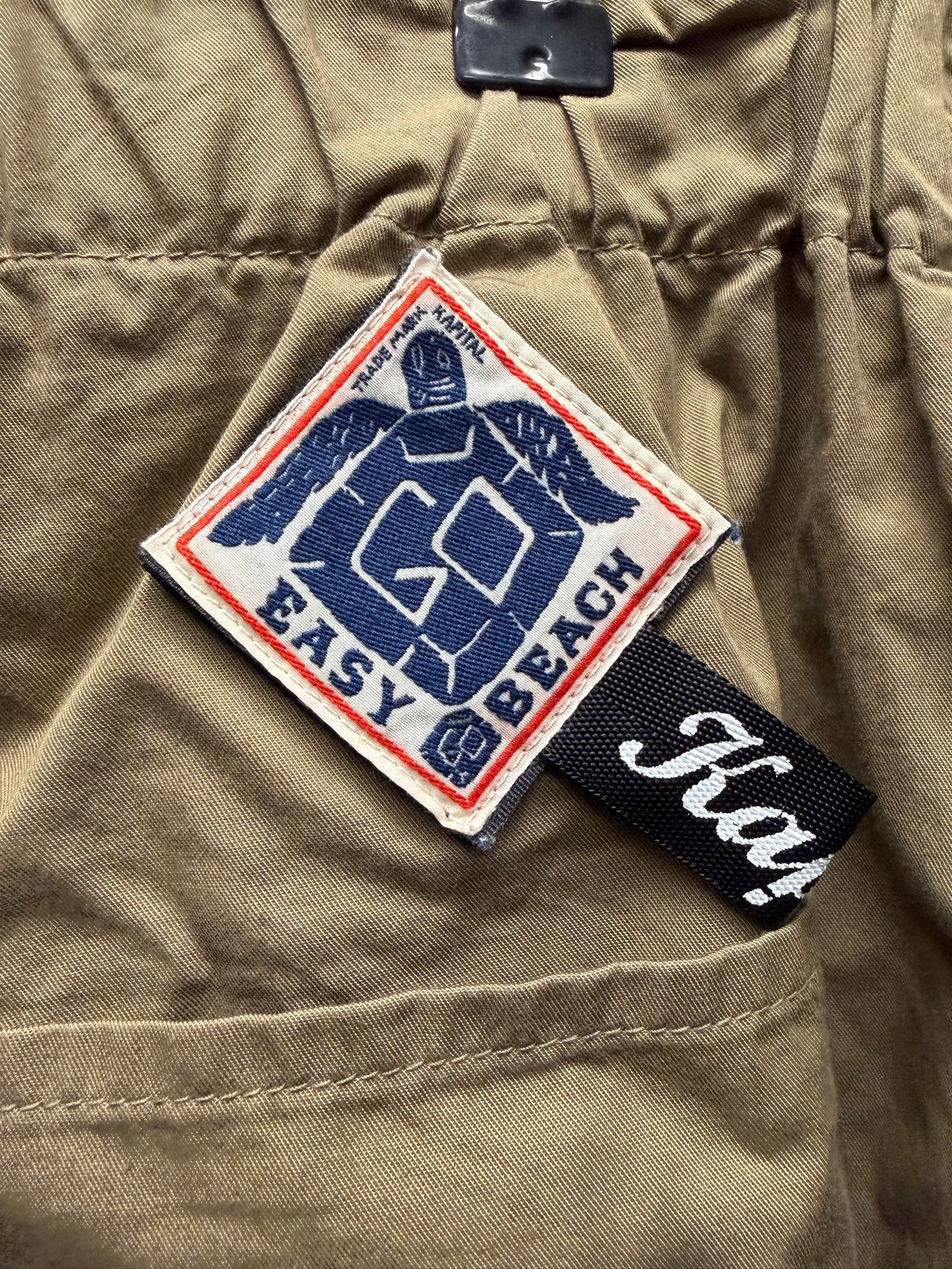 Kapital ‘Easy Beach Go’ Balloon Cut Brown 3/4 Length Pants