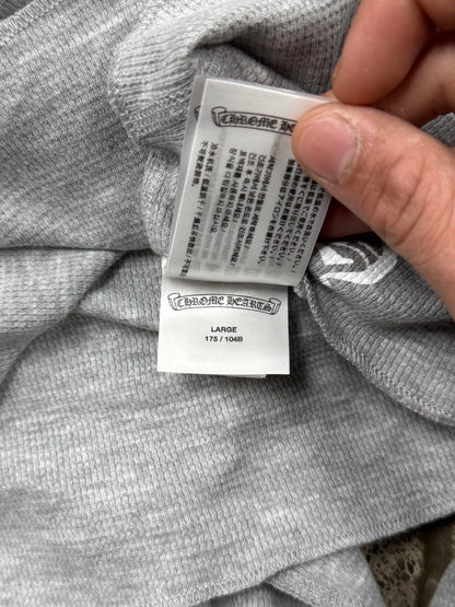 Chrome Hearts Thermal Grey Waffle Long Sleeve