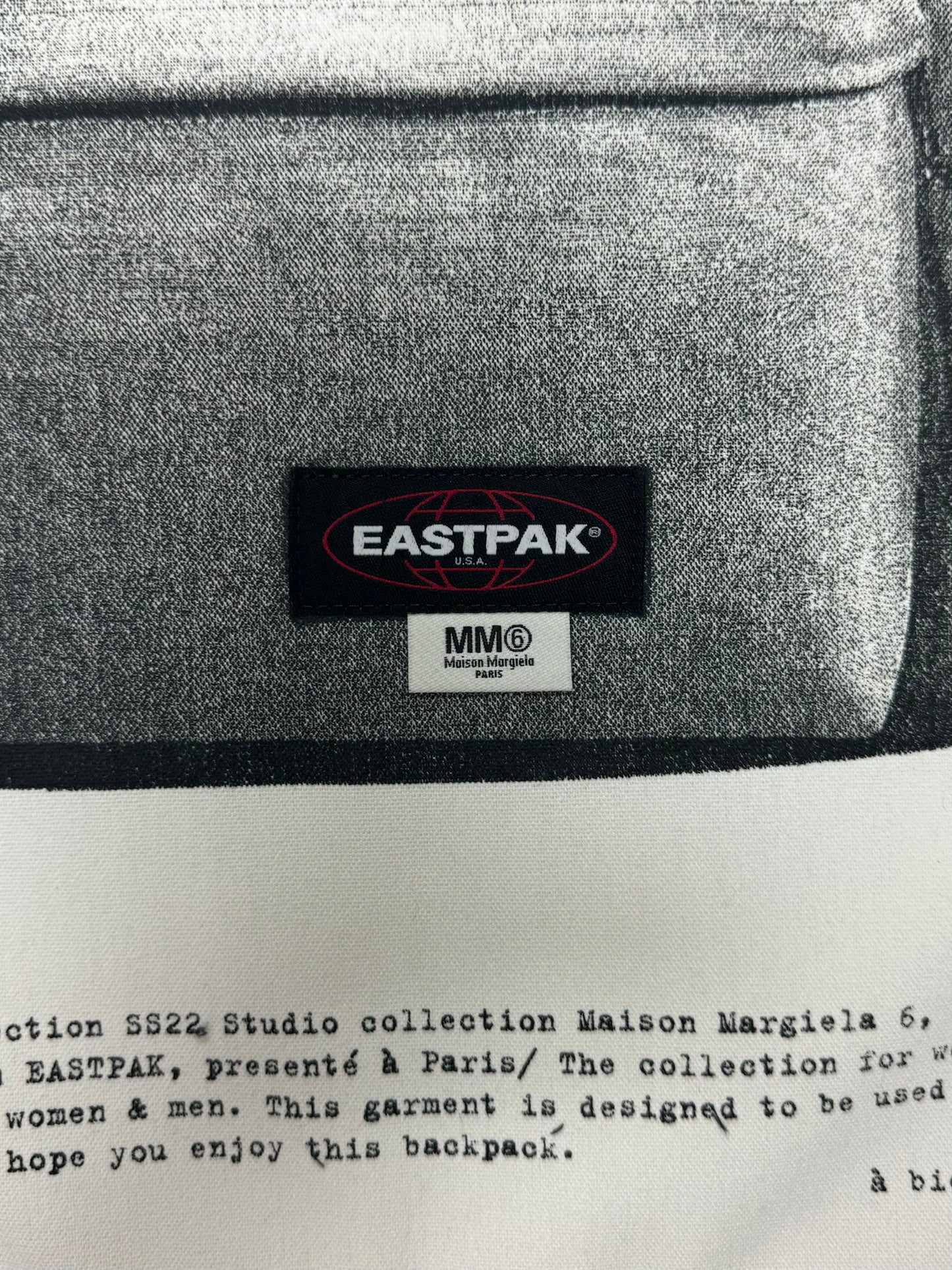 SS2022 Maison Margiela x Eastpak Trompe L’œil Backpack