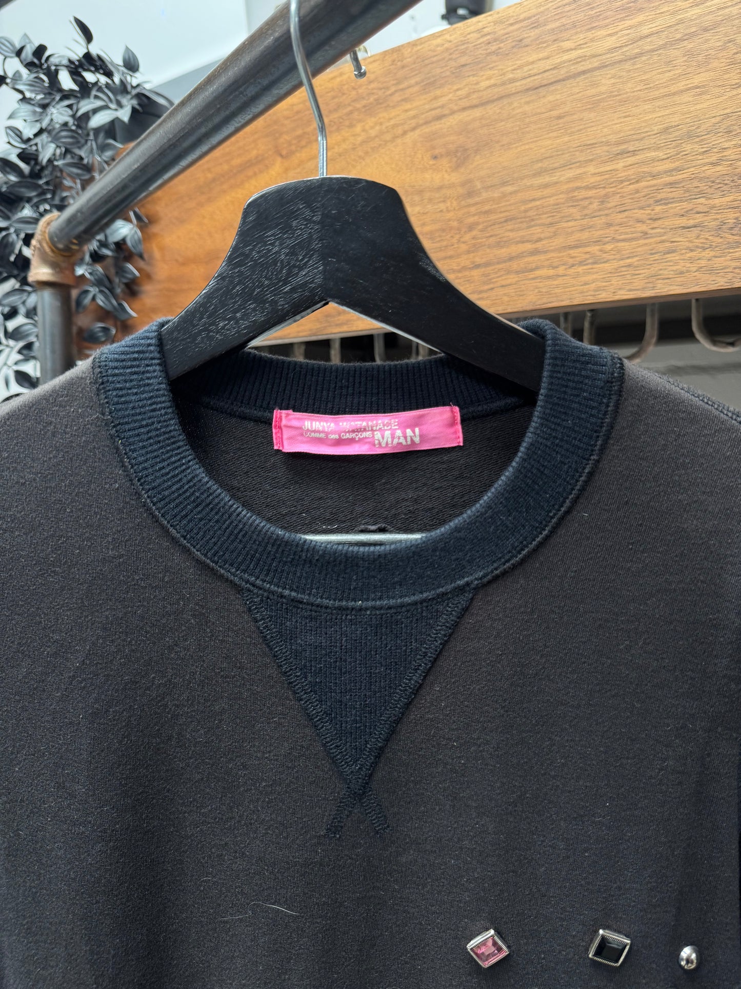 AW2002 Junya Watanabe ‘Jewel’ Encrusted Sweatshirt
