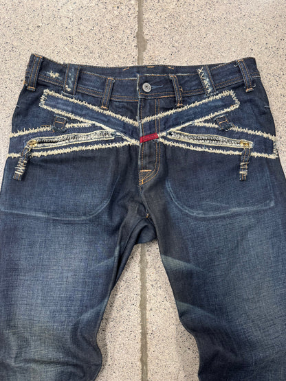 2000s Marithe Francois Girbaud ‘X’ Bootcut Denim