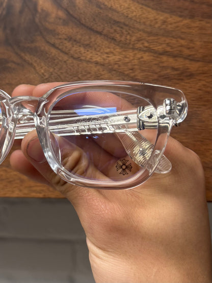 Chrome Hearts ‘Well Hell Yeah’ Clear Frame Prescription Glasses