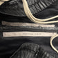 AW2020 Rick Owens ‘Performa’ Black Satin Cargo Pants