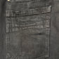 5131 Pour Les Hommes Snakeskin Leather Patch Flared Denim