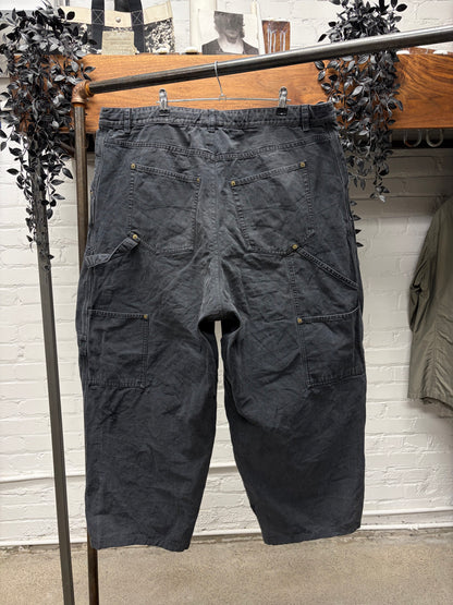 AW2024 Balenciaga Distressed ‘Lumber’ Double Knee Drawstring Denim