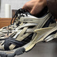 Balenciaga ‘Track 2’ Beige/Black Low Top Sneakers