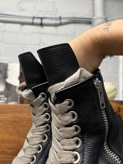 Rick Owens x Doc Martens ‘1460’ Quad Sole Calfskin Leather Combat Boots