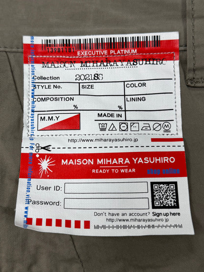 SS2021 Mihara Yasuhiro Reconstructed Military Cargo Shorts