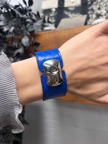 Balenciaga Genuine Snakeskin Leather Bracelet