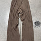 Issey Miyake Pleats Please Brown Wide Leg Trousers