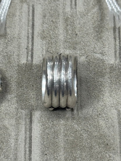 Chrome Hearts Factory Set ‘PAVE Diamond’ 925 Silver Dagger Ring