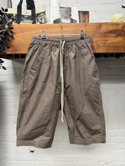 SS2022 Rick Owens ‘Fogachine’ Dust Brown ‘Pod’ Shorts