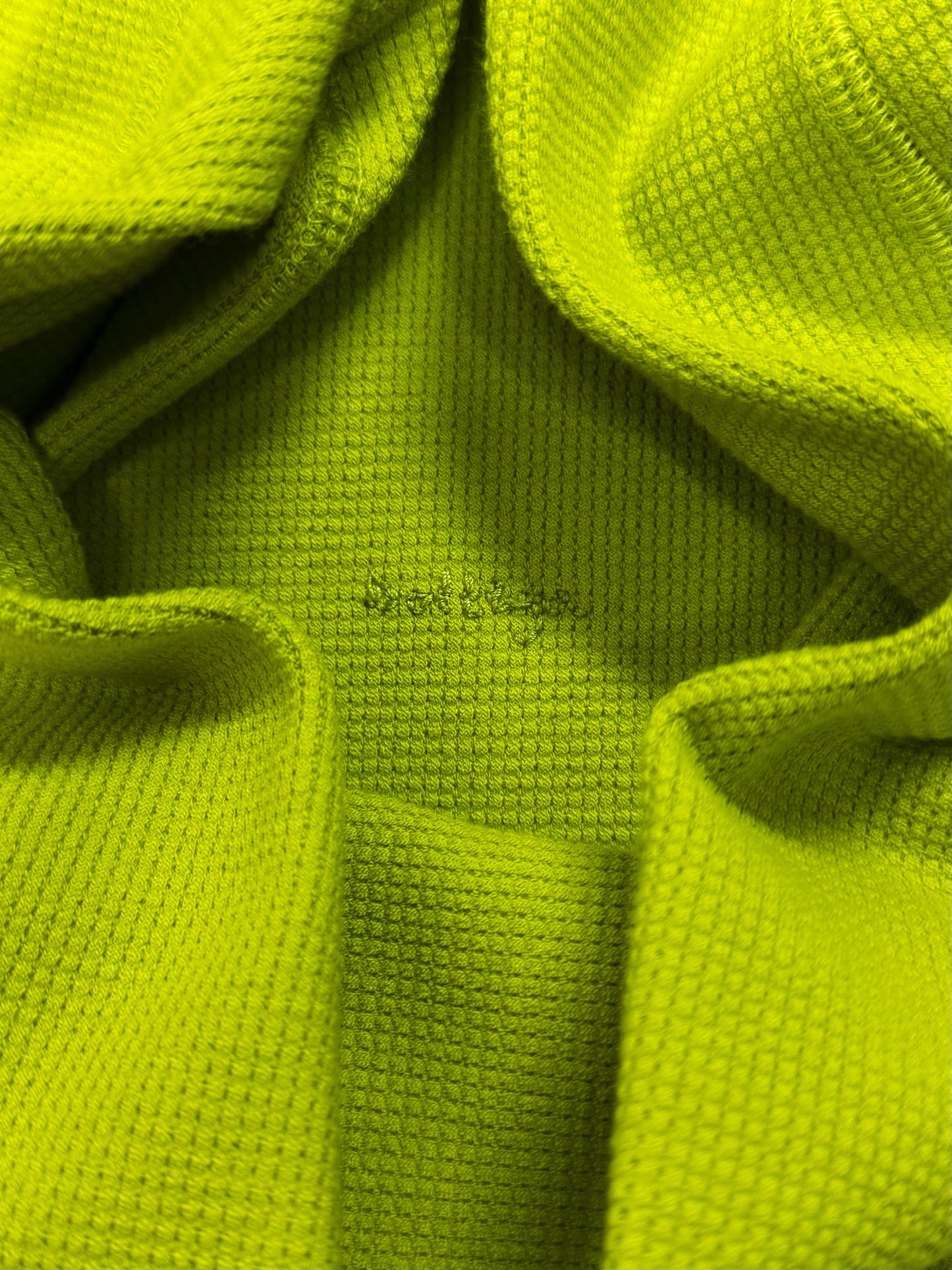 Bottega Veneta ‘Kiwi’ Waffle Knit Long Sleeve Shirt