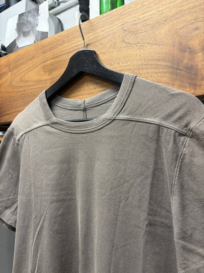Rick Owens Mainline Dust Cropped ‘Level’ Short Sleeve T-Shirt