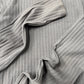 Marni Ribbed ‘Plum’ Grey/Purple Long Sleeve Top
