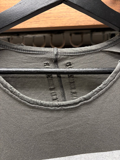 AW2007 Rick Owens ‘Dreams’ Traume Dust Brown T-Shirt