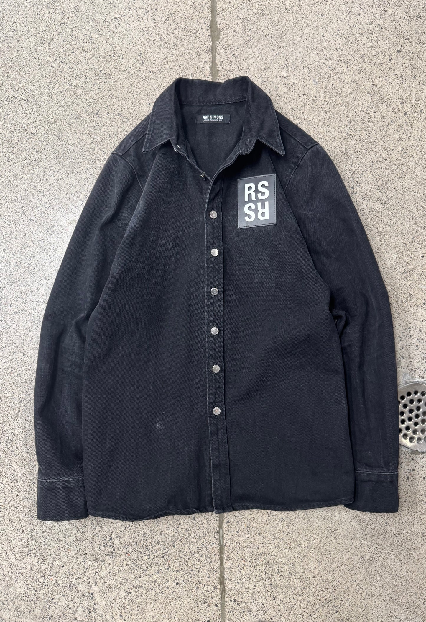 SS2021 Raf Simons Heavy Denim Work-Shirt